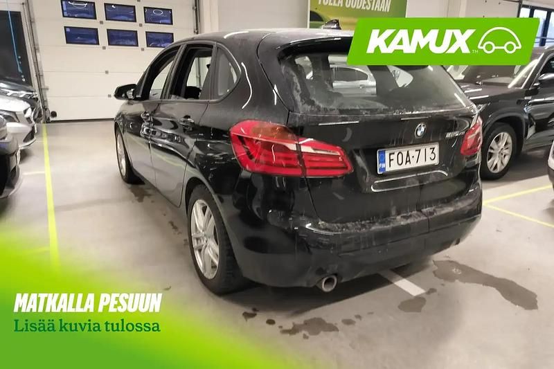 Käytetty BMW 225 Active Tourer Sport Line 136 HP (100 kW) 2020 Musta Tila-auto