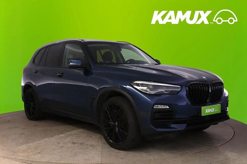 Sininen Käytetty 2020 BMW X5 Comfort Edition Katumaasturi | 37 500 € (Supertarjous) - Kuva 1/4