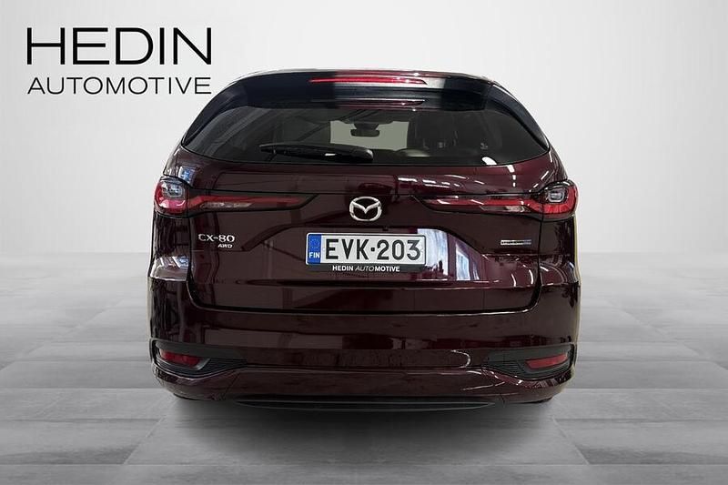 Käytetty Mazda CX-80 Takumi-Line 328 HP (241 kW) 2025 Punainen Katumaasturi