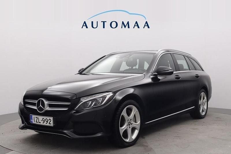 Käytetty Mercedes C350e Business 211 HP (155 kW) 2015 Musta Farmari