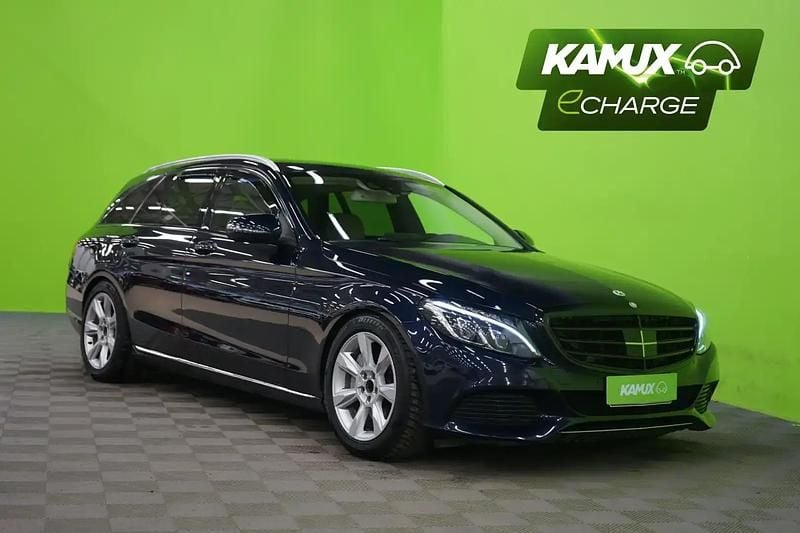 Sininen Käytetty 2016 Mercedes C350e Business Farmari | 12 790 € (Hyvä tarjous) - Kuva 1/4