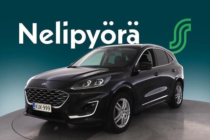 Käytetty Ford Kuga Vignale 224 HP (164 kW) 2021 Musta Katumaasturi
