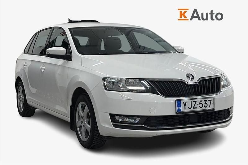 Käytetty Skoda Rapid Ambition 95 HP (69 kW) 2017 Valkoinen Viistoperä