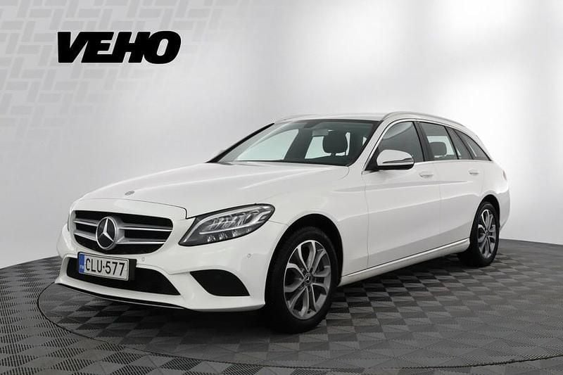Valkoinen Käytetty 2018 Mercedes C200 Avantgarde Farmari | 24 900 € (Perustarjous) - Kuva 1/4