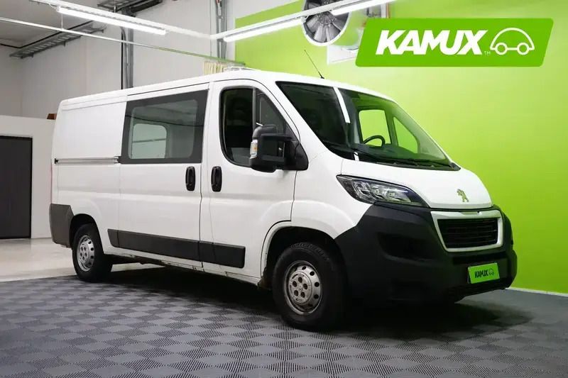 Valkoinen Käytetty 2018 Peugeot Boxer Van | 15 990 € (Hyvä tarjous) - Kuva 1/4