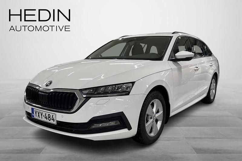 Valkoinen Käytetty 2024 Skoda Octavia Ambition Farmari | 26 990 € (Perustarjous) - Kuva 1/4