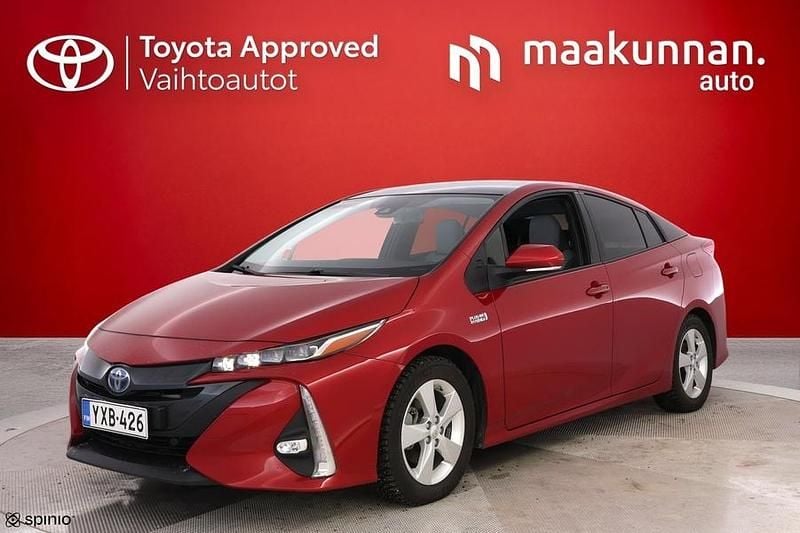 Käytetty Toyota Prius 122 HP (89 kW) 2020 Punainen Viistoperä