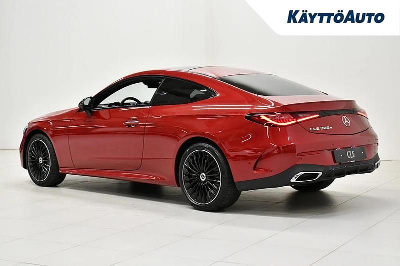 Uusi Mercedes CLE300 AMG line 204 HP (150 kW) 2025 Desingo patag.punain Coupe - kaksiovinen