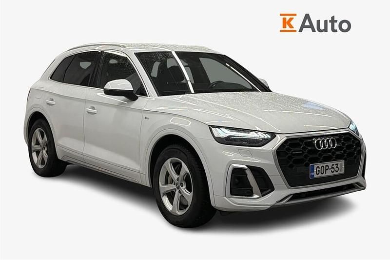 Valkoinen Käytetty 2021 Audi Q5 S-Line Katumaasturi | 45 900 € - Kuva 1/3