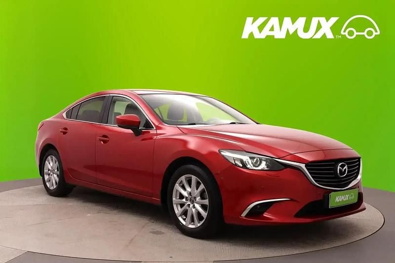 Punainen Käytetty 2017 Mazda 6 Edition Sedan | 24 580 € (Perustarjous) - Kuva 1/4