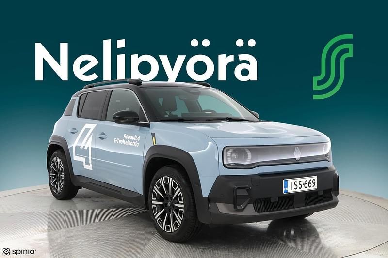 Uusi Renault 4 E-Tech Iconic 110 kW (150 HP) 2025 Katumaasturi