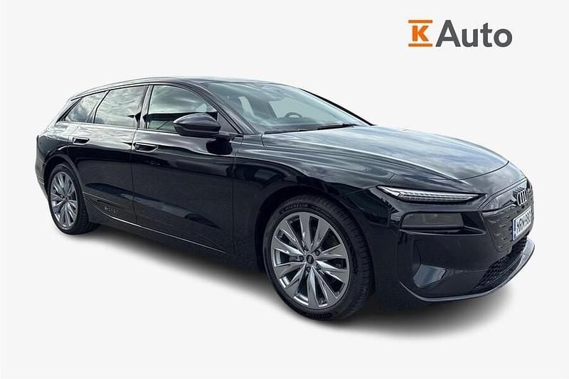 Musta Käytetty 2025 Audi A6 e-tron S-Line Farmari | 57 900 € (Hyvä tarjous) - Kuva 1/4