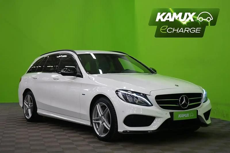 Valkoinen Käytetty 2017 Mercedes C350e Business Farmari | 16 700 € (Perustarjous) - Kuva 1/4
