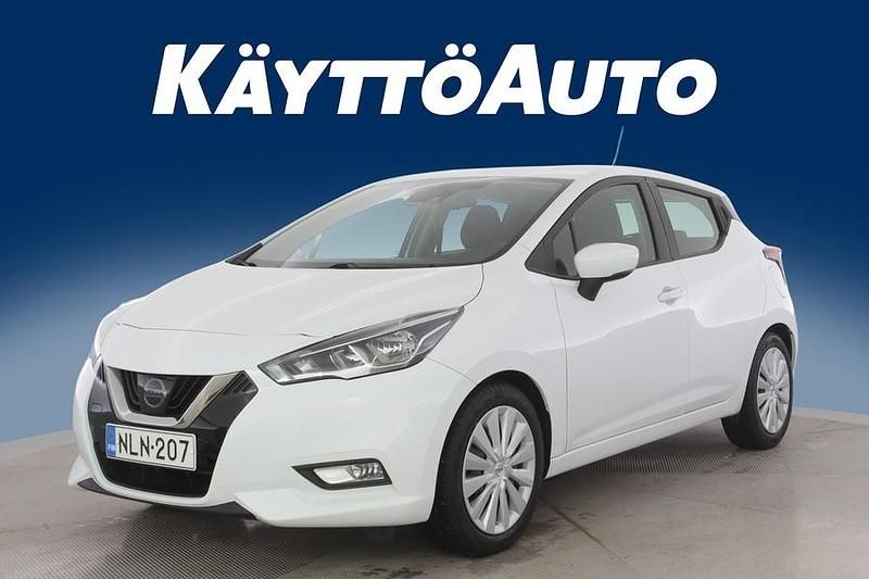 Käytetty Nissan Micra Acenta 90 HP (66 kW) 2019 Valkoinen Viistoperä
