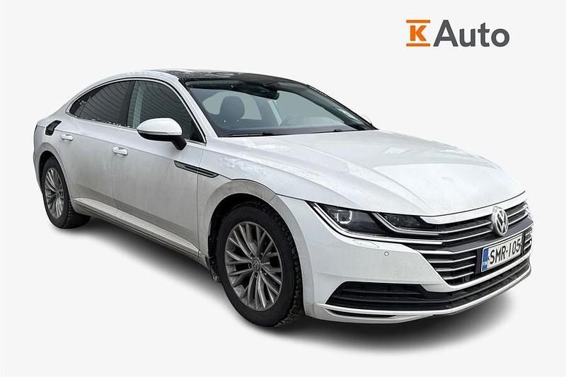 Käytetty VW Arteon 150 HP (110 kW) 2017 Valkoinen Viistoperä