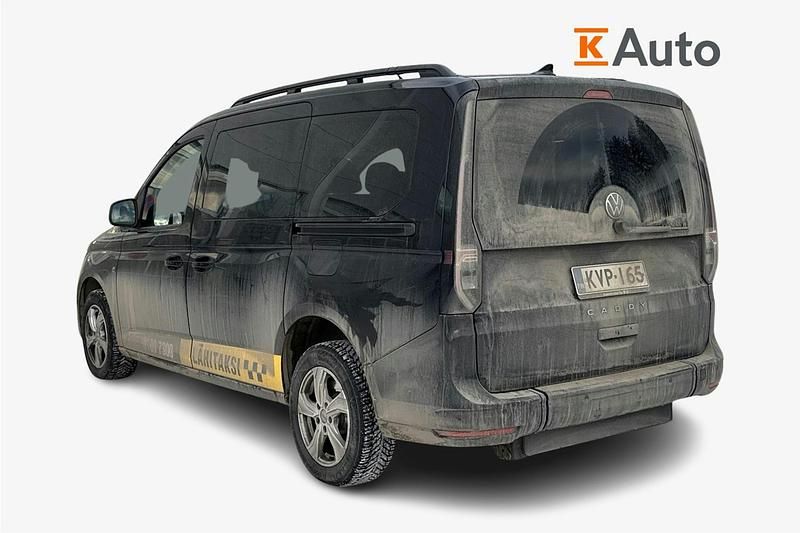 Käytetty VW Caddy Maxi Life Business 121 HP (88 kW) 2024 Musta Tila-auto
