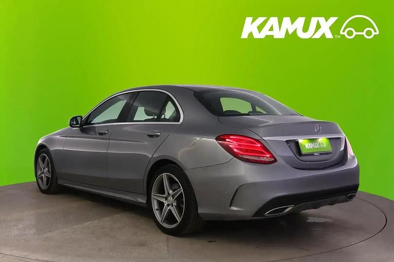 Käytetty Mercedes C220 Business 170 HP (125 kW) 2016 Hopea / harmaa Sedan