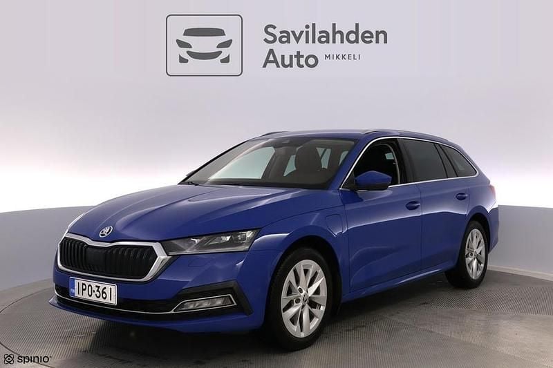 Sininen Käytetty 2022 Skoda Octavia Style Farmari | 23 800 € (Hyvä tarjous) - Kuva 1/4