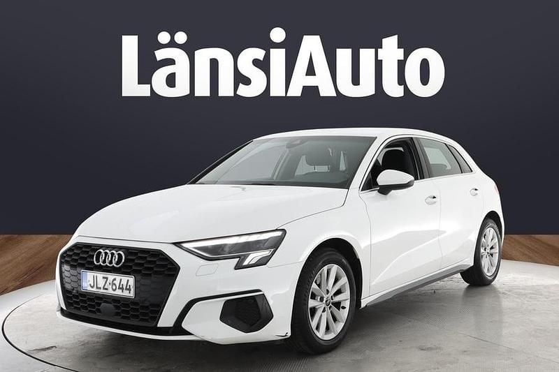 Valkoinen Käytetty 2021 Audi A3 Sportback e-tron Business Viistoperä | 18 580 € (Perustarjous) - Kuva 1/2