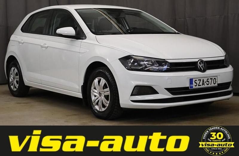 Valkoinen Käytetty 2021 VW Polo Viistoperä | 12 690 € (Perustarjous) - Kuva 1/4