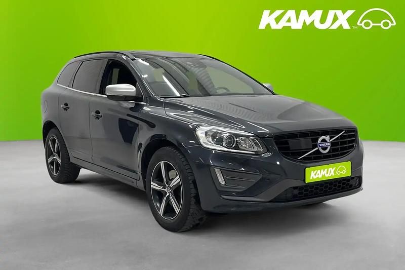 Hopea / harmaa Käytetty 2017 Volvo XC60 R-Design Katumaasturi | 30 900 € (Perustarjous) - Kuva 1/4