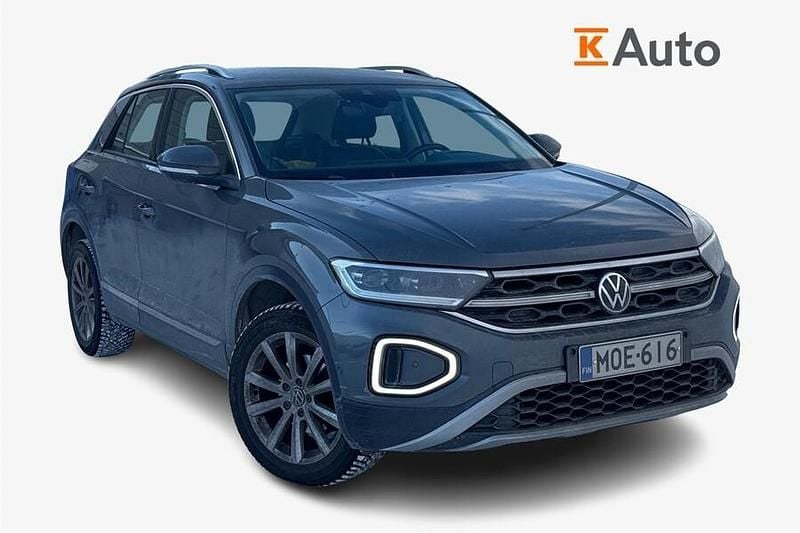 Met. harmaa Käytetty 2022 VW T-Roc Business Katumaasturi | 29 900 € (Perustarjous) - Kuva 1/4