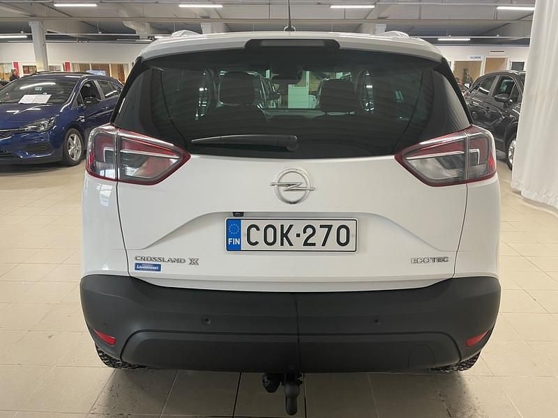 Käytetty Opel Crossland X Comfort 110 HP (80 kW) 2020 Valkoinen Katumaasturi