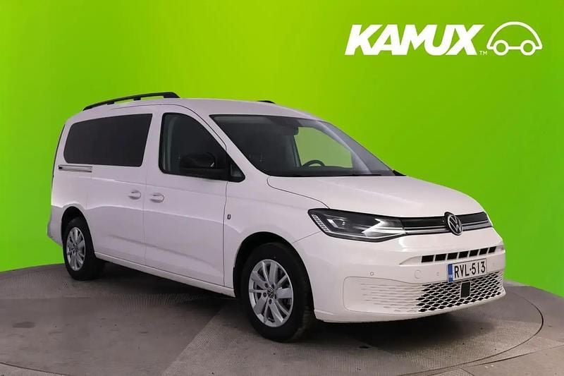 Valkoinen Käytetty 2024 VW Caddy Maxi Life Business Tila-auto | 35 780 € (Supertarjous) - Kuva 1/4