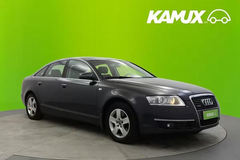 Käytetty Audi A6 232 HP (170 kW) 2007 Hopea / harmaa Sedan