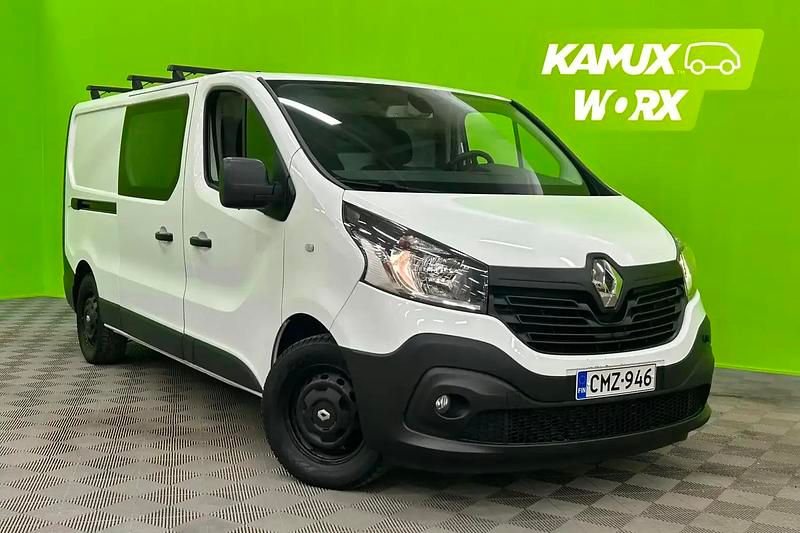 Glacier white Käytetty 2019 Renault Trafic Tila-auto | 16 380 € (Perustarjous) - Kuva 1/4