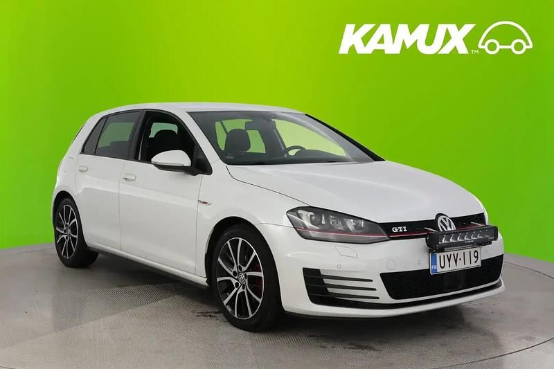 Valkoinen Käytetty 2014 VW Golf GTI Sedan | 18 750 € (Perustarjous) - Kuva 1/4