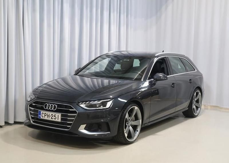 Harmaa Käytetty 2021 Audi A4 Advanced Plus Farmari | 34 900 € (Kallis) - Kuva 1/4