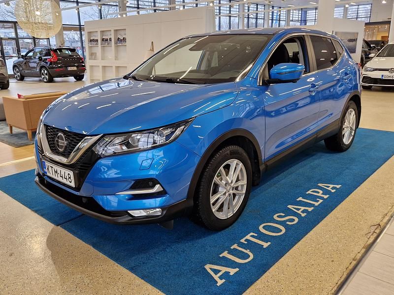 Käytetty Nissan Qashqai N-Connecta 140 HP (102 kW) 2019 Sininen Katumaasturi