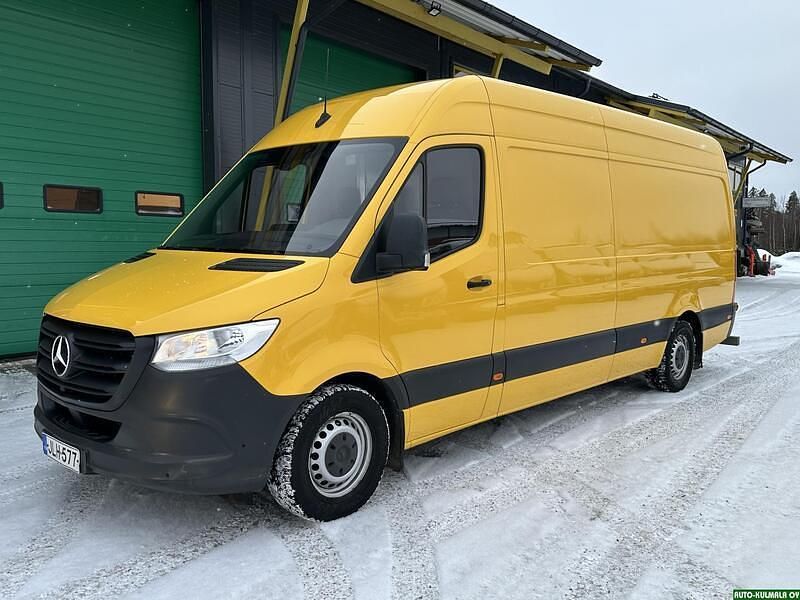 Käytetty Mercedes Sprinter 163 HP (119 kW) 2019 Keltainen Van
