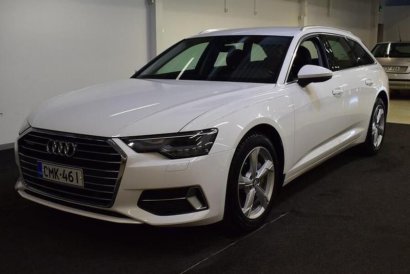 Valkoinen Käytetty 2019 Audi A6 Business Farmari | 32 500 € (Kallis) - Kuva 1/3