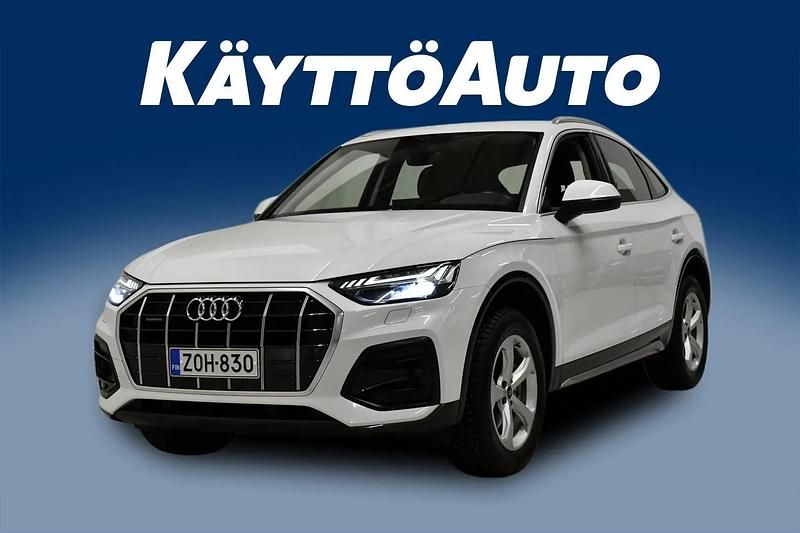 Käytetty Audi Q5 Sportback Design 204 HP (150 kW) 2022 Valkoinen Katumaasturi