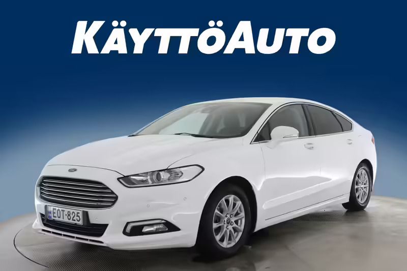 Valkoinen Käytetty 2019 Ford Mondeo Titanium Viistoperä | 17 900 € (Perustarjous) - Kuva 1/4