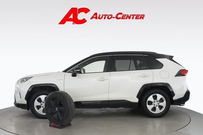 Käytetty Toyota RAV4 Hybrid Style 222 HP (163 kW) 2019 Valkoinen Katumaasturi