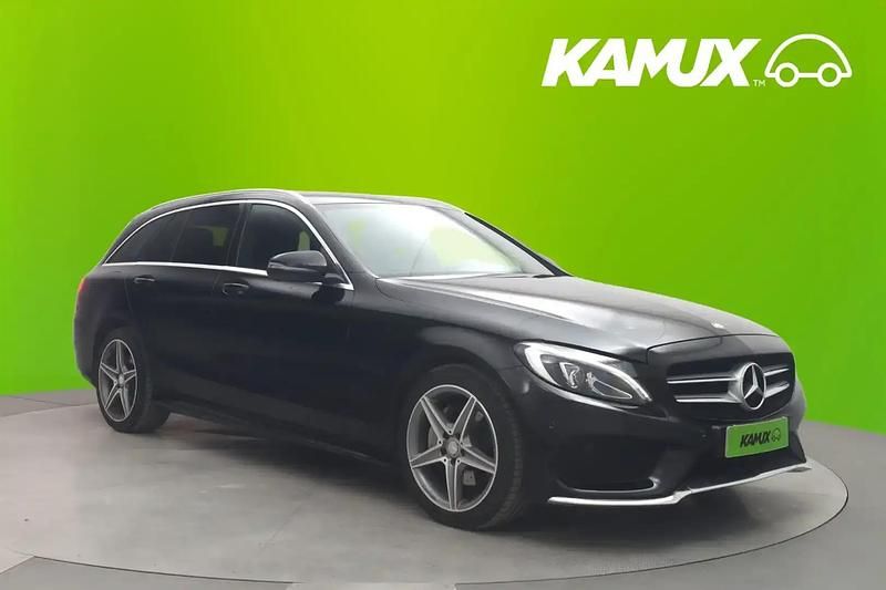 Musta Käytetty 2015 Mercedes C200 Business Farmari | 17 990 € (Perustarjous) - Kuva 1/4