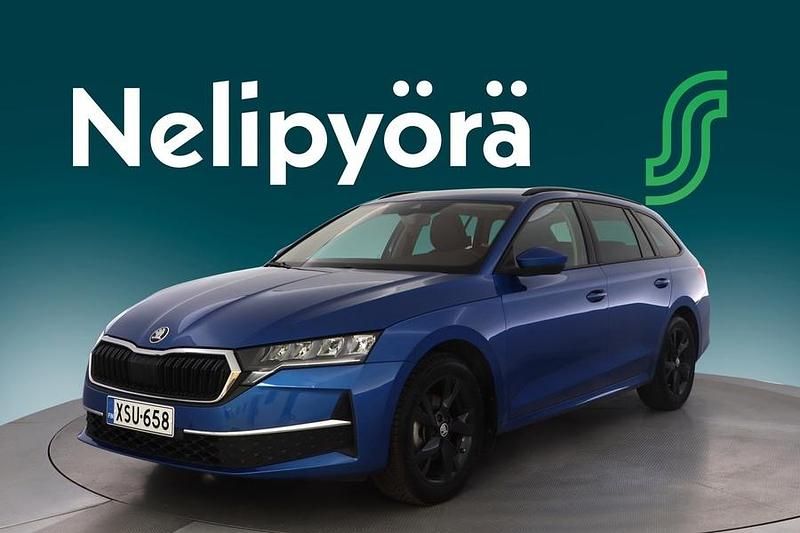 Sininen Käytetty 2025 Skoda Octavia Comfort Farmari | 33 900 € (Hieman kallis) - Kuva 1/3