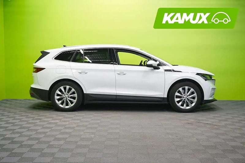 Käytetty Skoda Enyaq iV Lounge 150 kW (204 HP) 2022 Valkoinen Katumaasturi