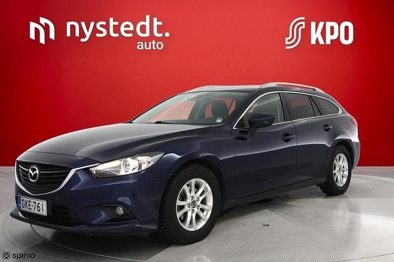 Käytetty Mazda 6 Edition 146 HP (107 kW) 2014 Sininen Farmari