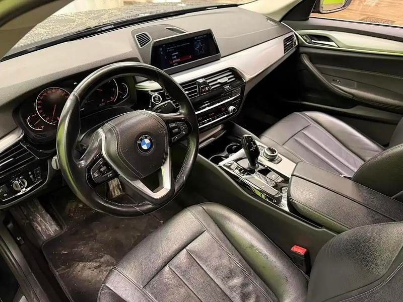 Käytetty BMW 520 190 HP (139 kW) 2018 Musta Sedan