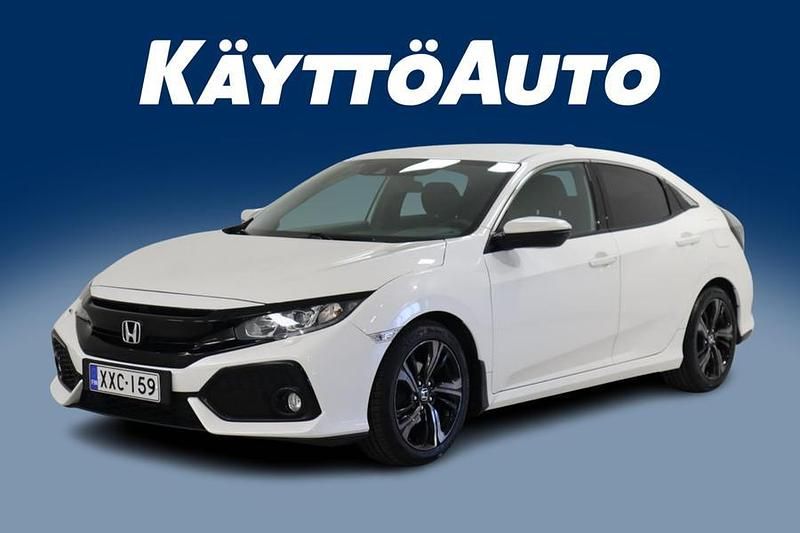 Valkoinen Käytetty 2020 Honda Civic Sport Viistoperä | 18 900 € (Perustarjous) - Kuva 1/4