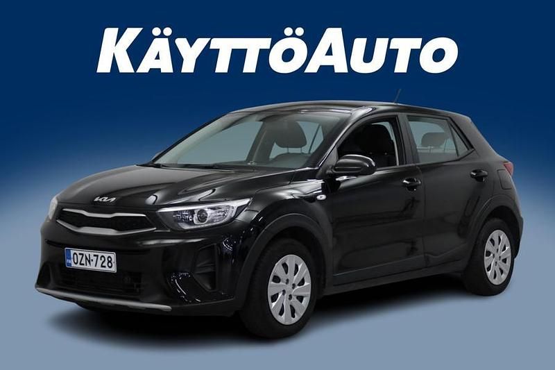 Käytetty Kia Stonic LX 99 HP (72 kW) 2023 Musta Katumaasturi