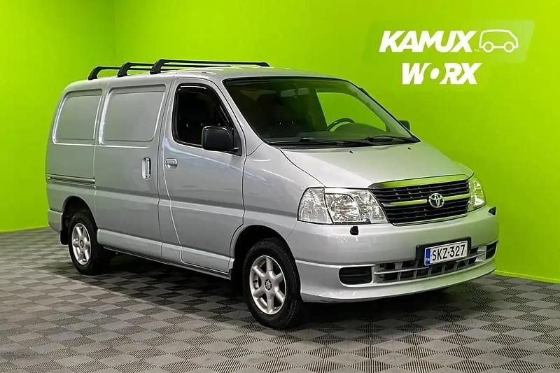 Hopea / harmaa Käytetty 2010 Toyota HiAce Van | 12 490 € (Perustarjous) - Kuva 1/4