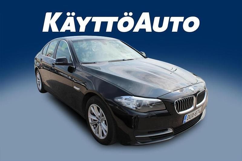 Käytetty BMW 520 Comfort Edition 190 HP (139 kW) 2015 Musta Sedan