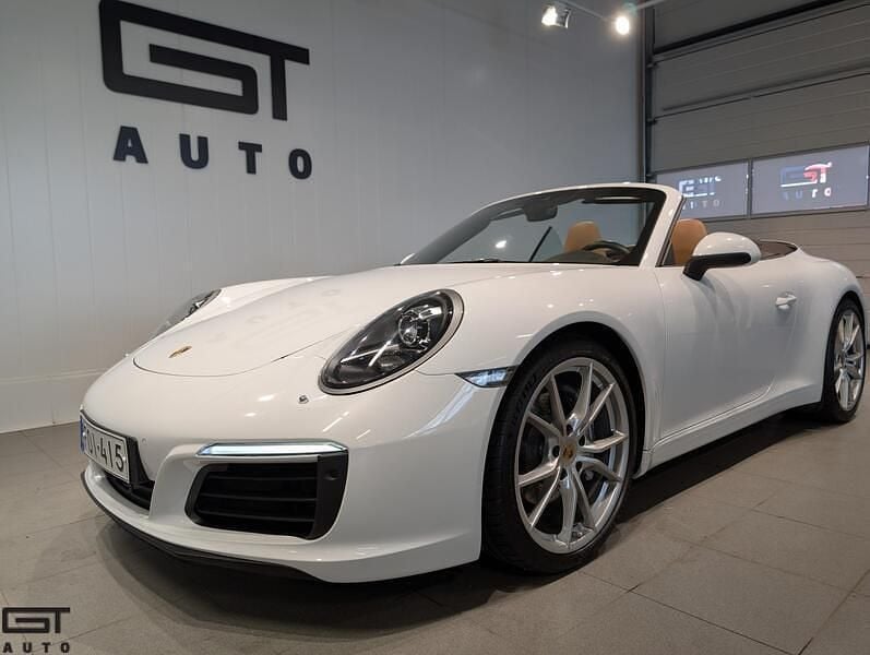 Käytetty 2017 Porsche 911 Carrera Cabriolet Avoauto | 129 900 € - Kuva 1/4