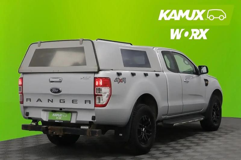 Käytetty Ford Ranger XLT 160 HP (117 kW) 2019 Hopea / harmaa Nouto