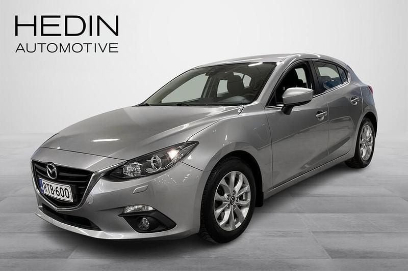 Harmaa Käytetty 2015 Mazda 3 Touring Viistoperä | 14 780 € (Perustarjous) - Kuva 1/3